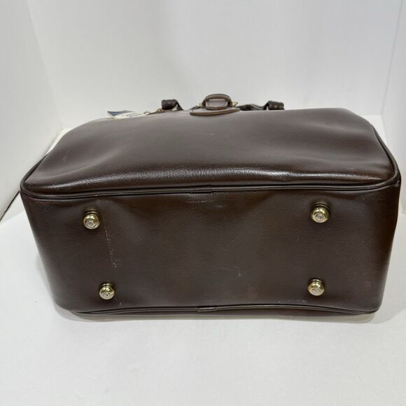 Vintage 1960 1970's American Tourister Carry On Tote Overnight Luggage - Picture 6 of 16
